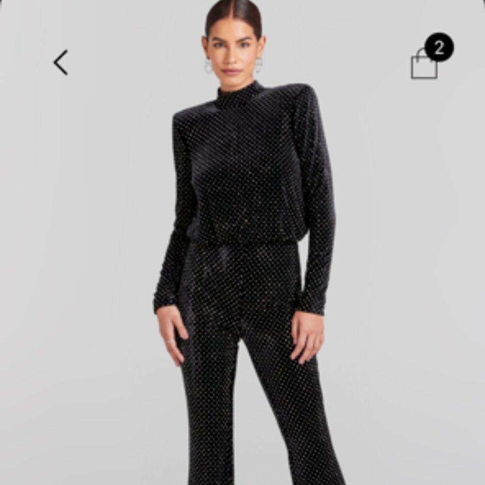 Nadine Merabi Luna Jumpsuit sz S